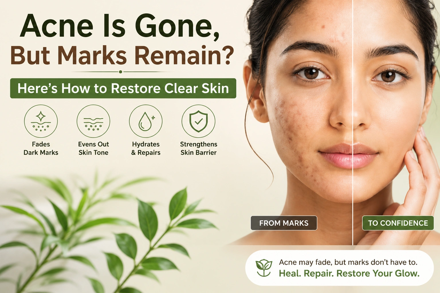 Acne Is Gone, Marks Remain? How to Restore Clear Skin