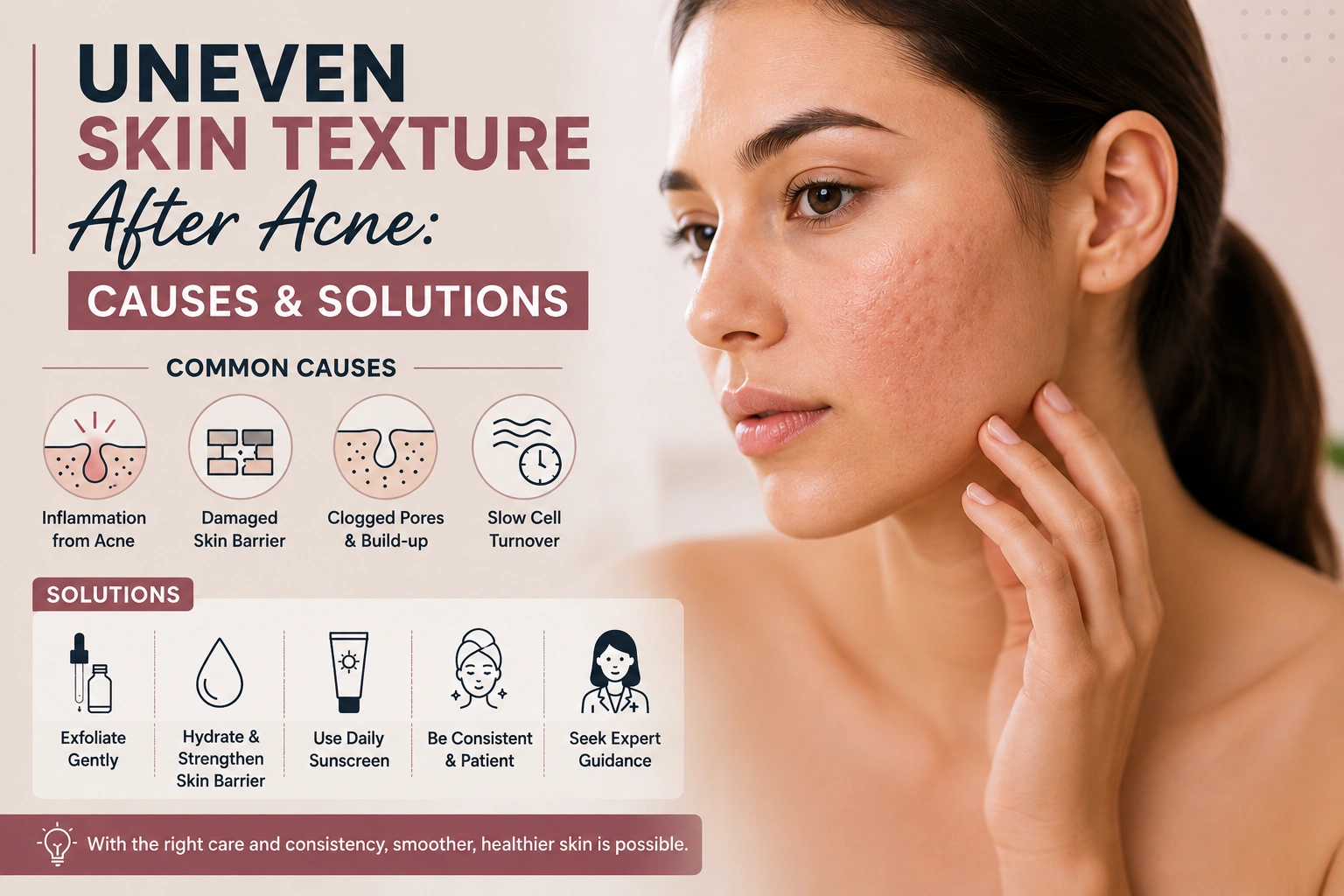 Uneven Skin Texture After Acne: Causes & Solutions
