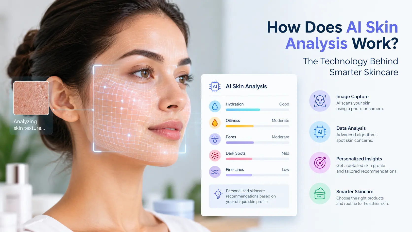 How Does AI Skin Analysis Work? The Technology Behind Smarter Skincare