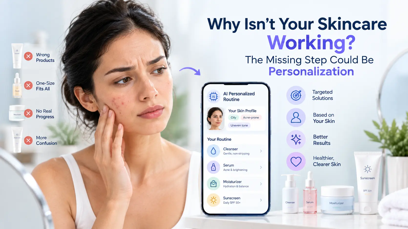 Why Isn't Your Skincare Working? The Missing Step Could Be Personalization